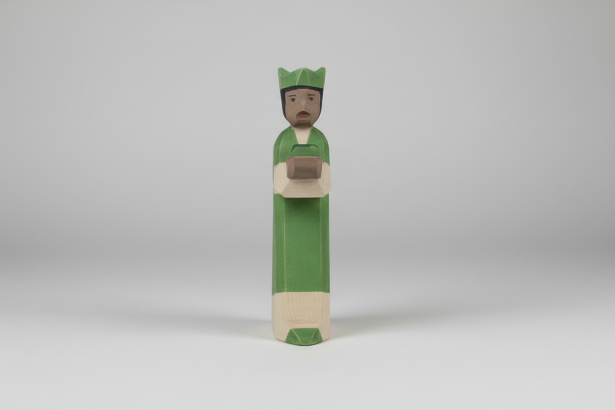 Ostheimer heilige Könige XL König grün