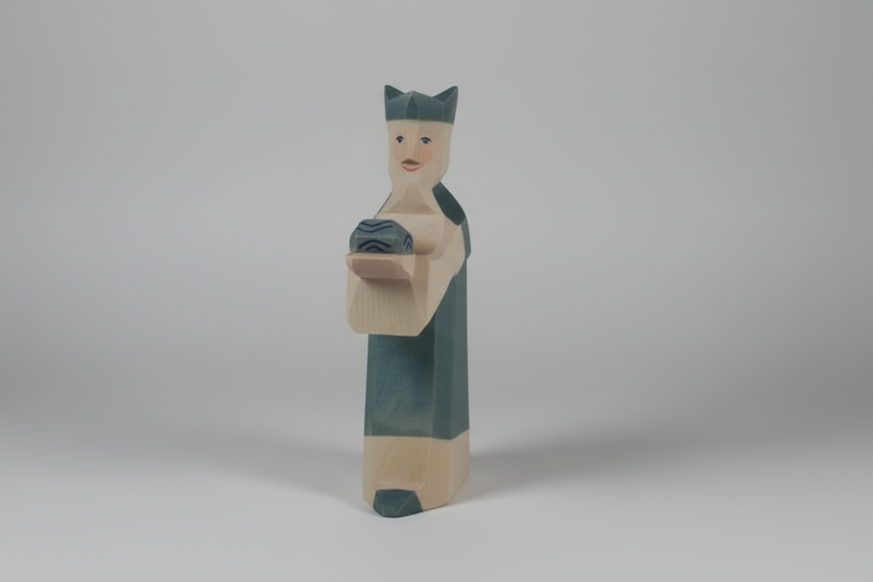 Ostheimer heilige Könige XL König blau