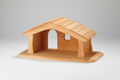 Ostheimer Krippenstall Stall  natur mini 65600