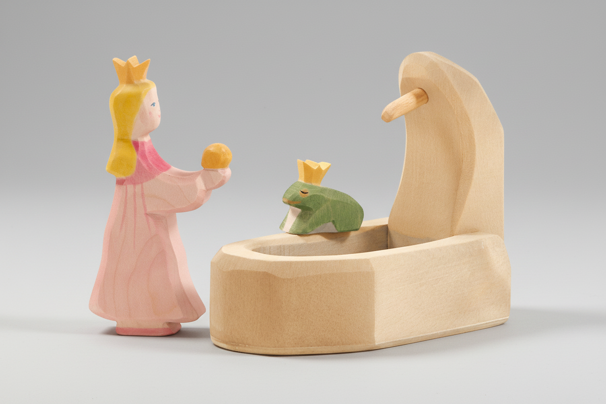 Ostheimer Prinzessin & Froschkönig Dorfbrunnen