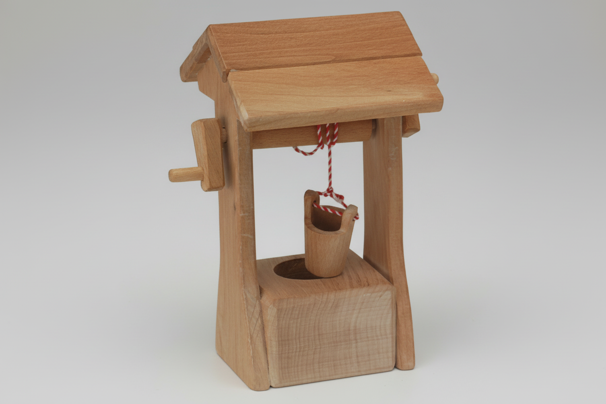 Kinderkram Burg Brunnen mit Dach 5540509