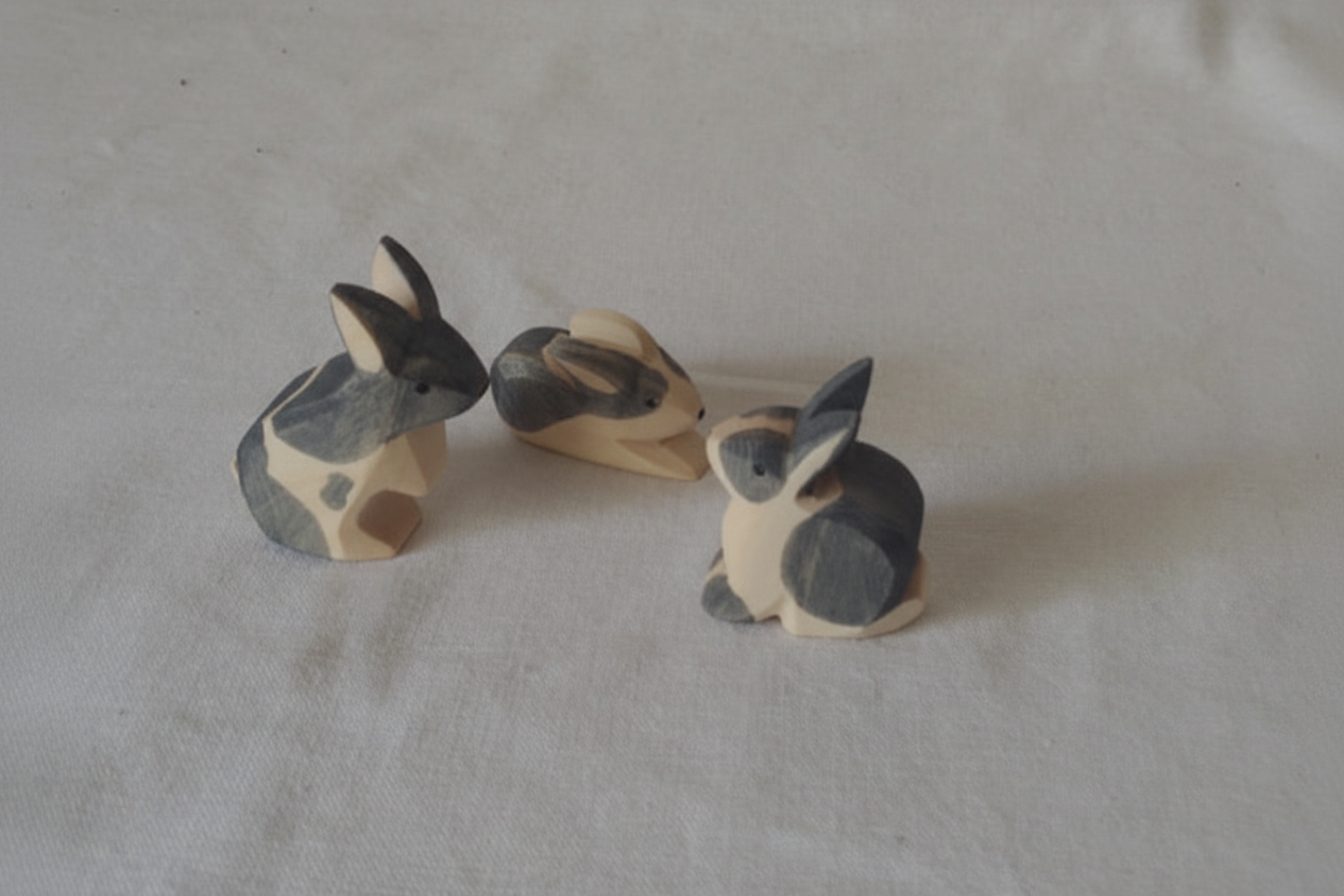 Ostheimer Kaninchen Kaninchengruppe 3tlg.15020