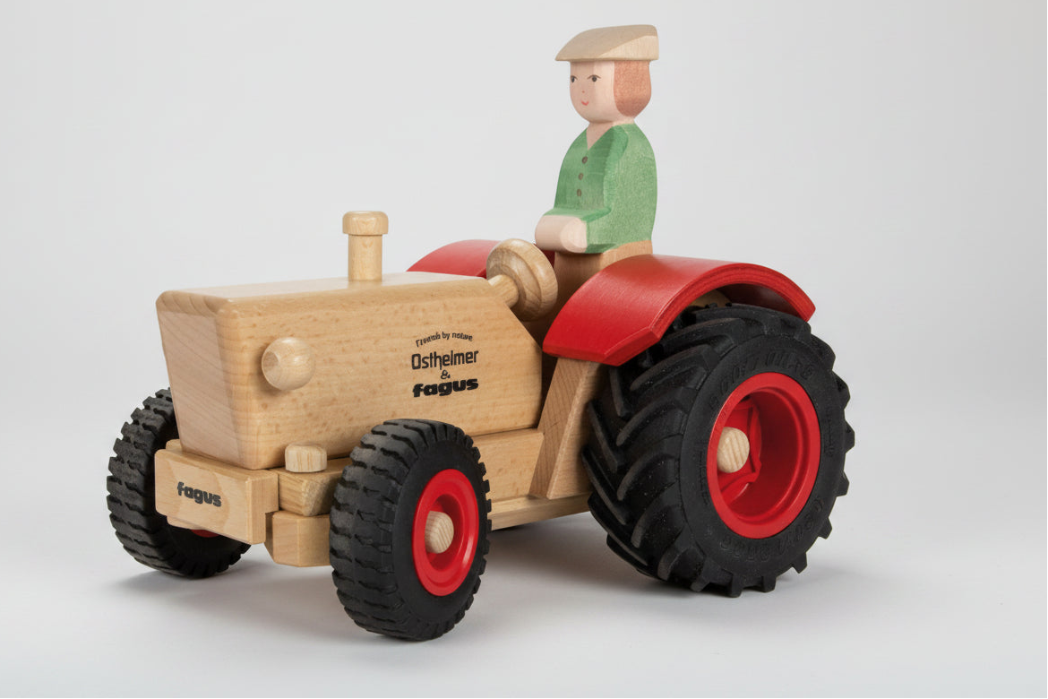 Ostheimer x Fagus Traktor Friends by nature | Holzspielzeug