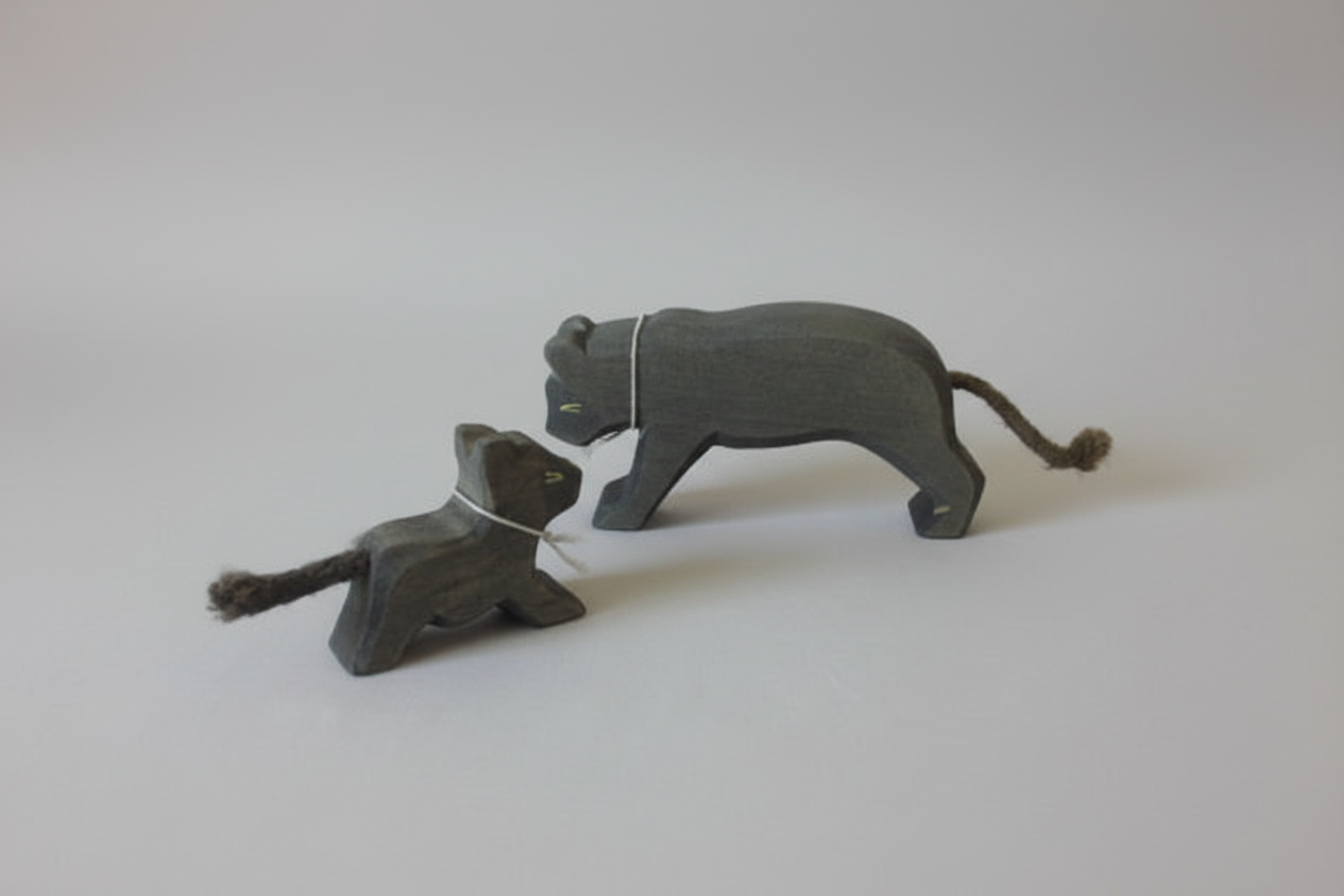 Ostheimer Panther groß und klein 2 tlg