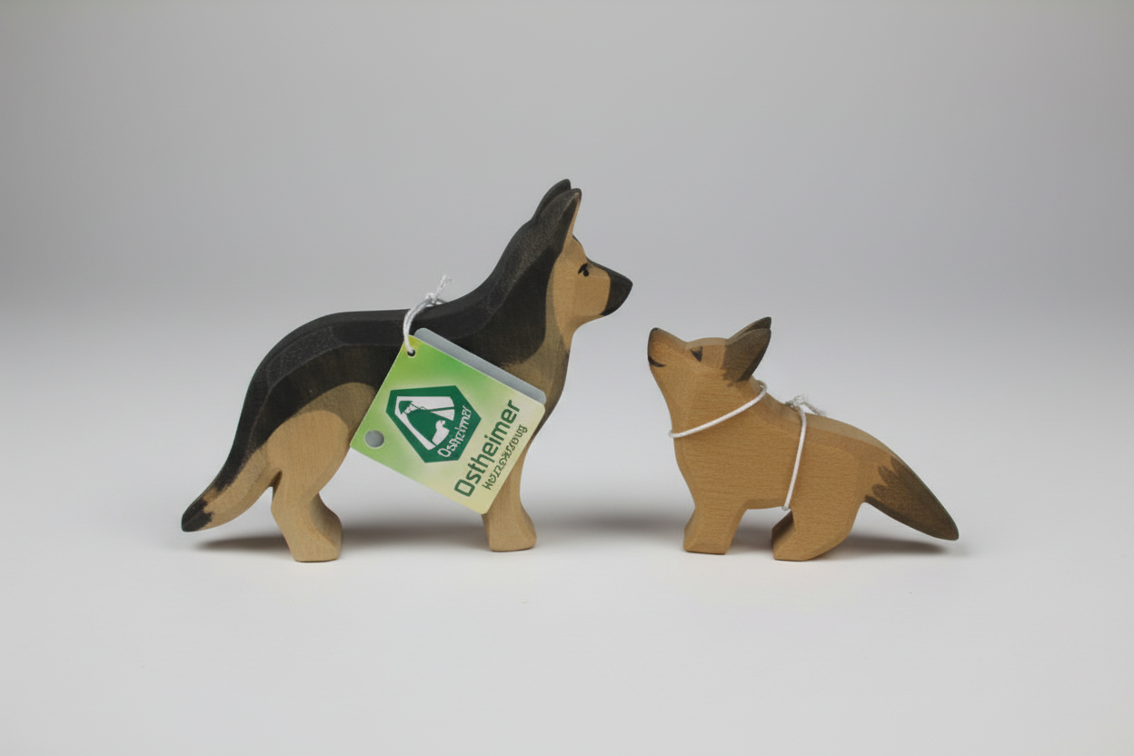 Ostheimer Schäferhund stehend Schäferhund klein 2 tlg