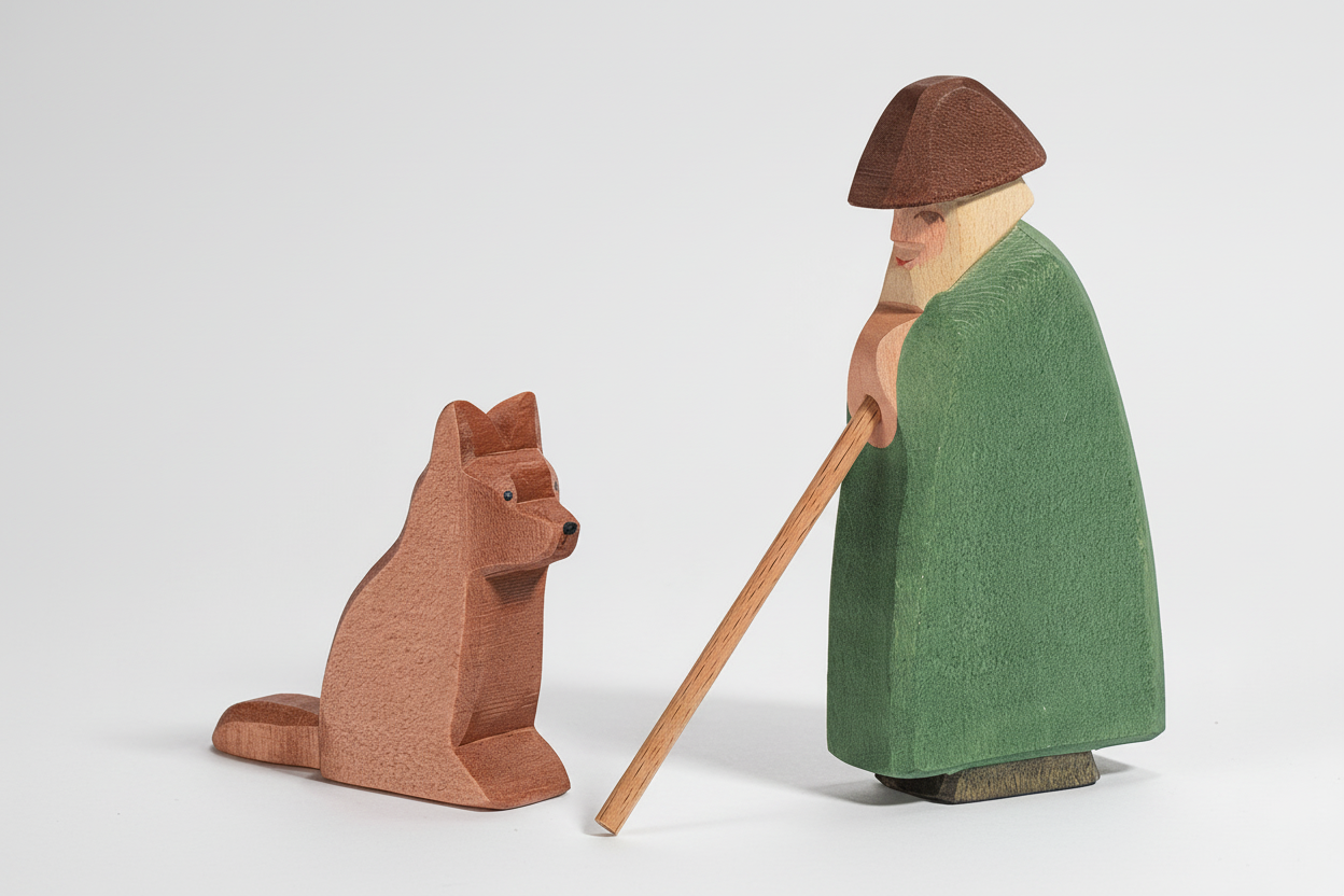 Ostheimer Schäfer mit Hund