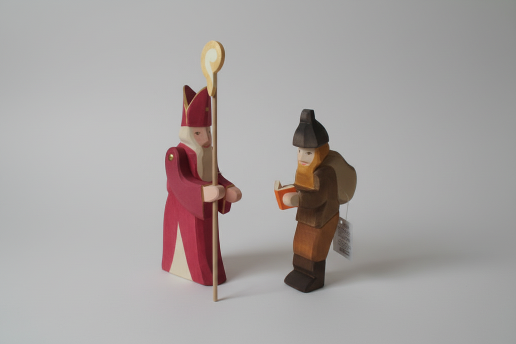 Ostheimer St. Nikolaus 2 Knecht Ruprecht Bremer Esel einzeln oder mehrteilig